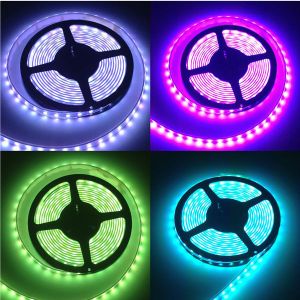 China C12V 5M LED Strip 5050 RGB,RGBW,RGBWW 60LEDs/m Flexible Light 5050 LED Strip RGB White,Warm white,Red,Blue,Green IP65 on sale
