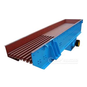 China Low Power Consumption Eccentric Vibrating Feeders For Stone Crushing on sale
