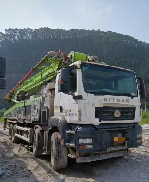 2020 56m Zoomlion concrete pump truck with Shandeka chassis for sale at a