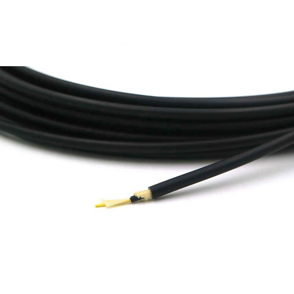 LSZH G657A2 5.0mm FTTH Fiber Pigtail SC APC Drop Cable CATV