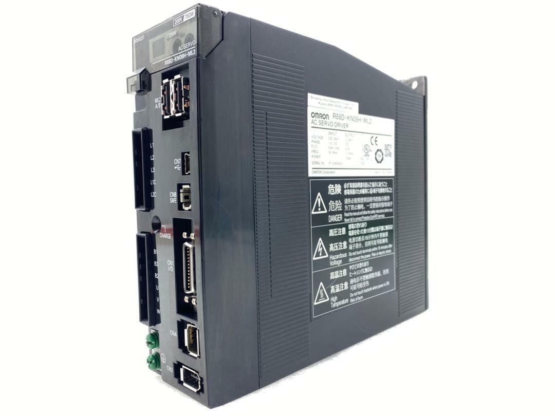 R88D-KN08H-ML2 OMRON three phase output logic control AC servo driver