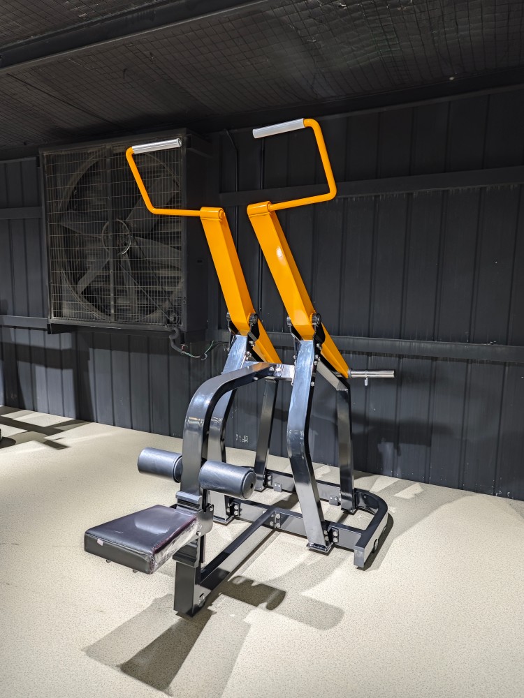 Commercial Indoor Gym Fitness & Body Building Machine Plate Loaded Lat Pull Down &Vertical Traction Front Pulldown