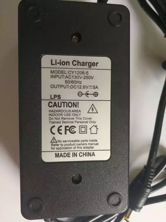 Smart Lead Acid Ebike Battery Charger 60V52Ah ABS PC