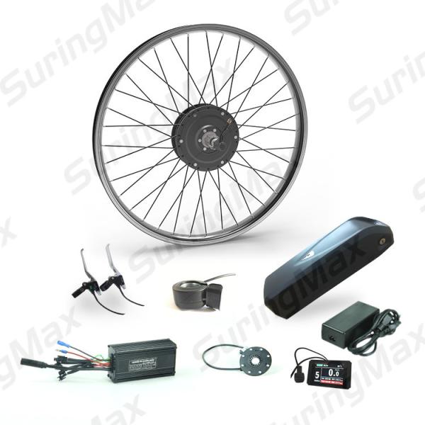 High Speed Electric Mountain Bike Motor Kit With LG Cell Lithium Battery, 500w