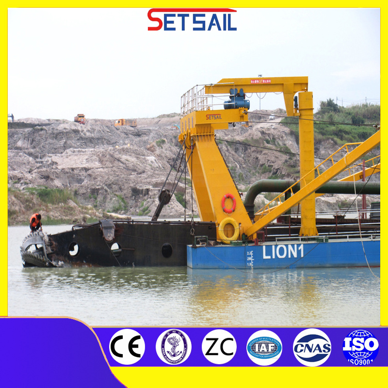 Cummins Generator Set Electric Power Cutter Suction Dredger for Sale
