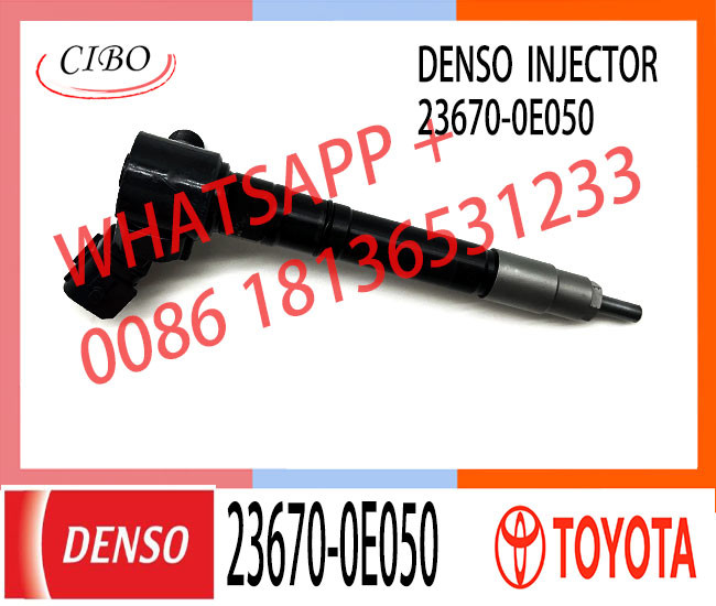 Reman Fuel Injectors 23670-11040 23670-0E090 23670-19065 23670-0E050 for Toyota 2GD-FTV Hilux Diesel Engine