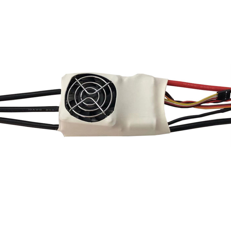 58.5V RC Car ESC 14S 100A Speed Controller 106*37*26mm With Aluminum Heat Sink
