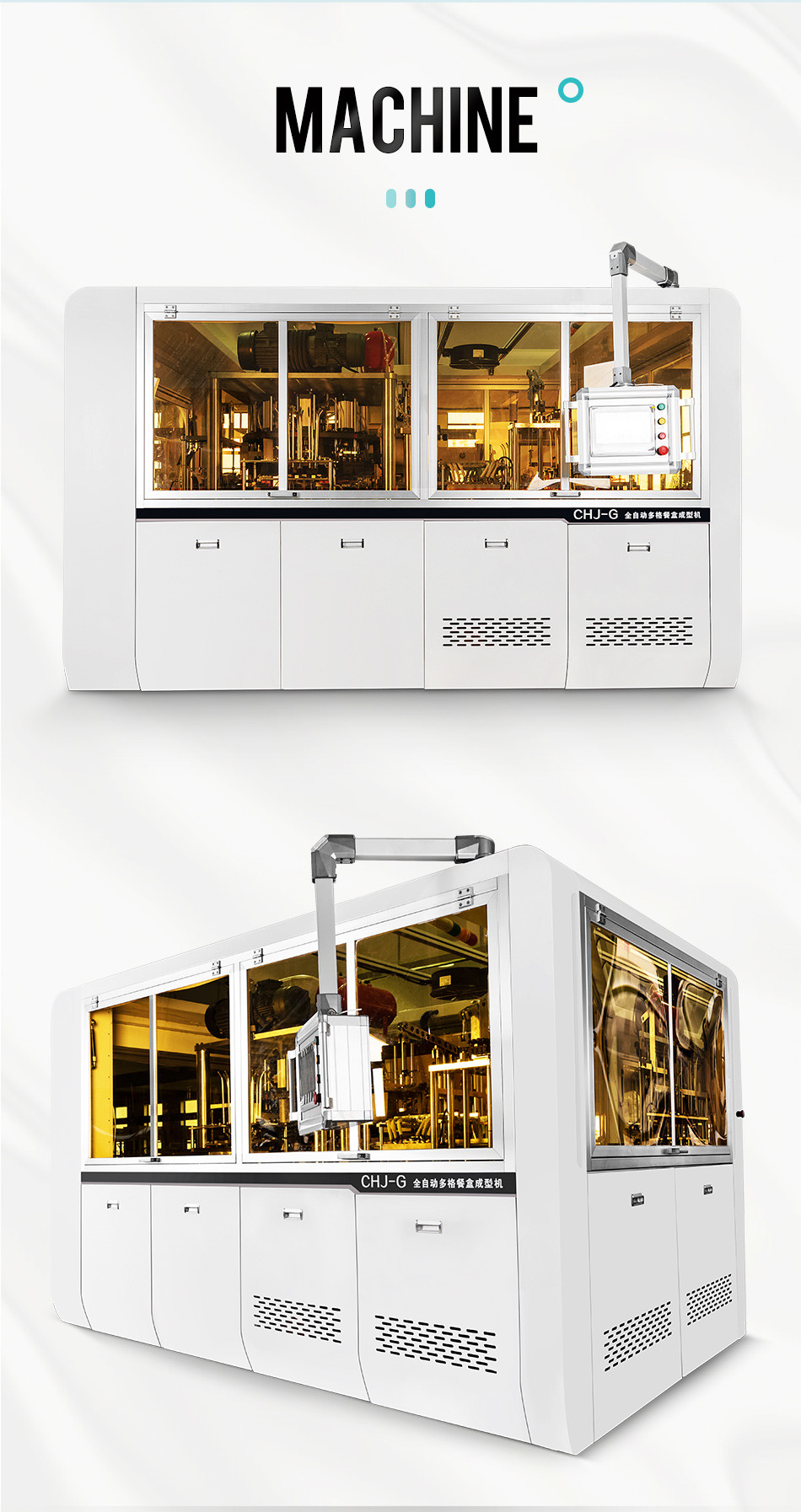 PE Coated Paper Box Making Machine 200-400g/m 1 Year Warranty Service