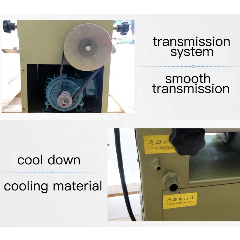 Motor Core Components S150 Lab Mini Grinding Triple Roll Mill Machine For Paste Material