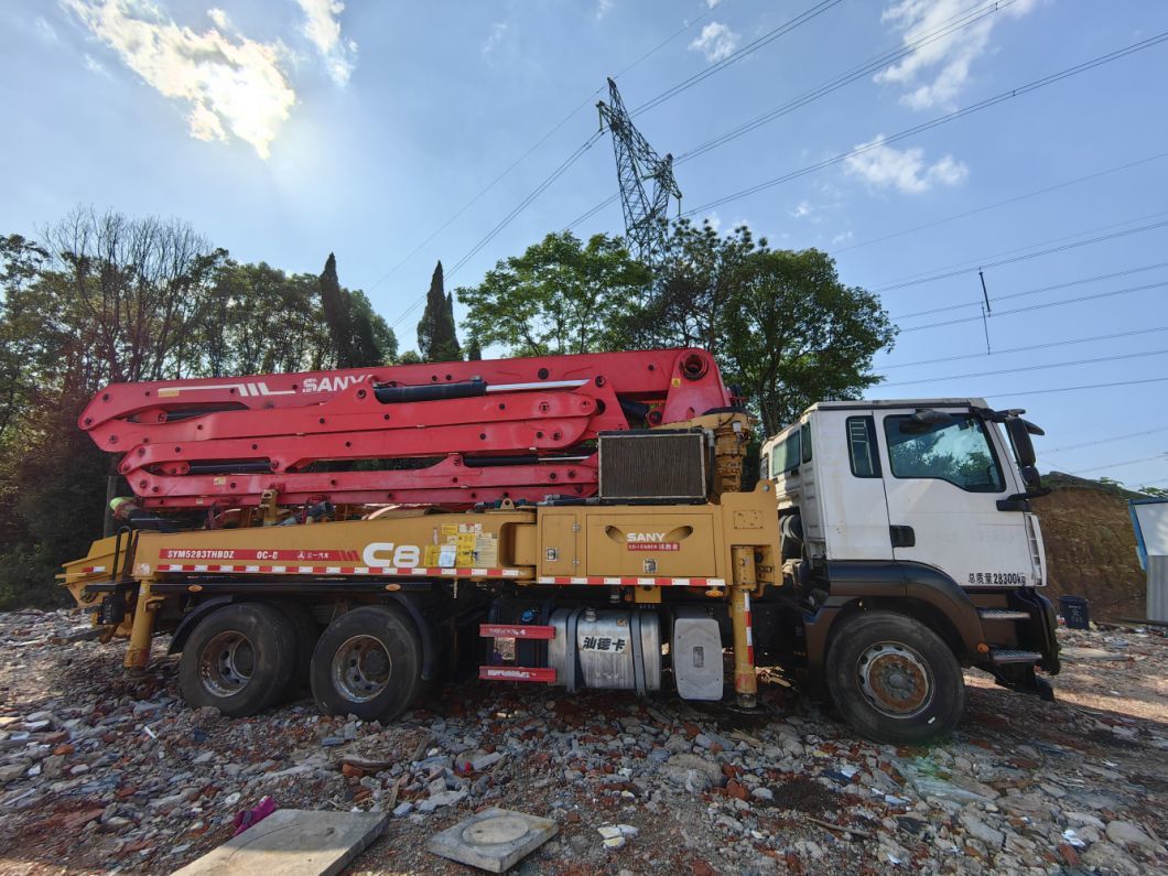 38m Truck Mounted Pump 2017 Concrete Mixer Machine Machine Equipment Concrete Pump Truck