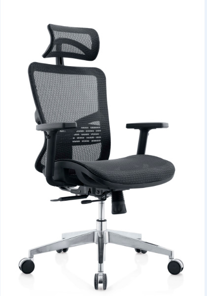 R350 Alu Swivel Office Chairs 90-130degree Synchronous Tilt