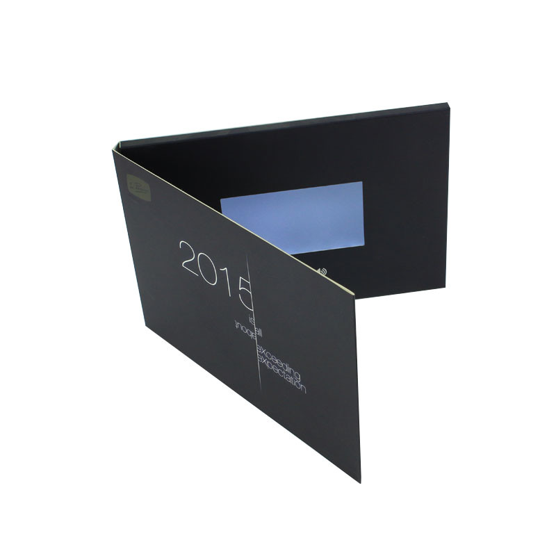 5 inch HD IPS video plus print, LCD video booklet with all view angle screens