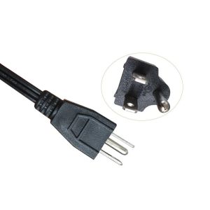 Ul Retractable Three Prong Ac Power Cord , 16a 125v Ac Power Adapter Cable