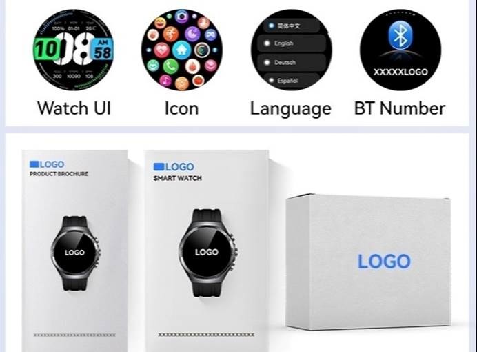 KW293 1.93''Large Screen GPS Smartwatch with Real-Time Activity and Sleep Trackers IP68 Waterproof