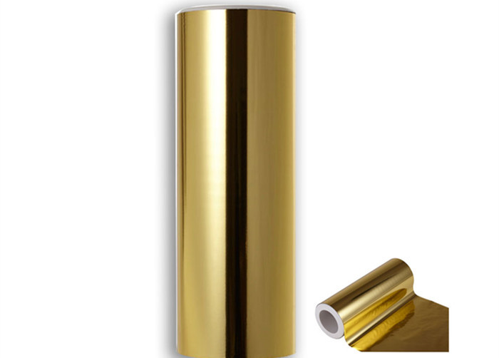 Dual-Tone Precious Metal Coated PET Film Nano-Sputtered Gold/Silver Thermal Lamination for End Flexographic Packaging