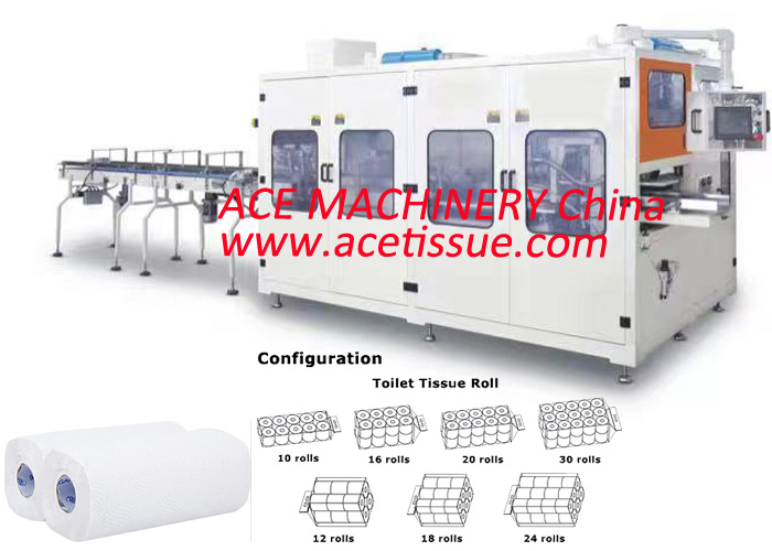 kitchen roll packing machine
