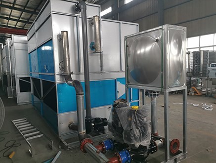 Fluid Cross Flow Media Industrial Cold Water Cooling Refrigerator