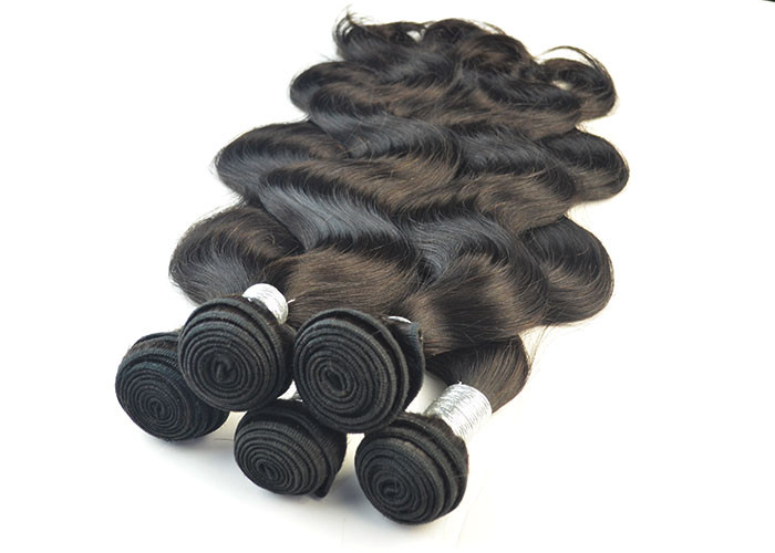 100% Real Human Hair Virgin Peruvian Hair Weave Body Wave Unprocessed