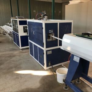 Separate Type Extruder PVC Pipe Making Machine with Full Intermeshing Engagement