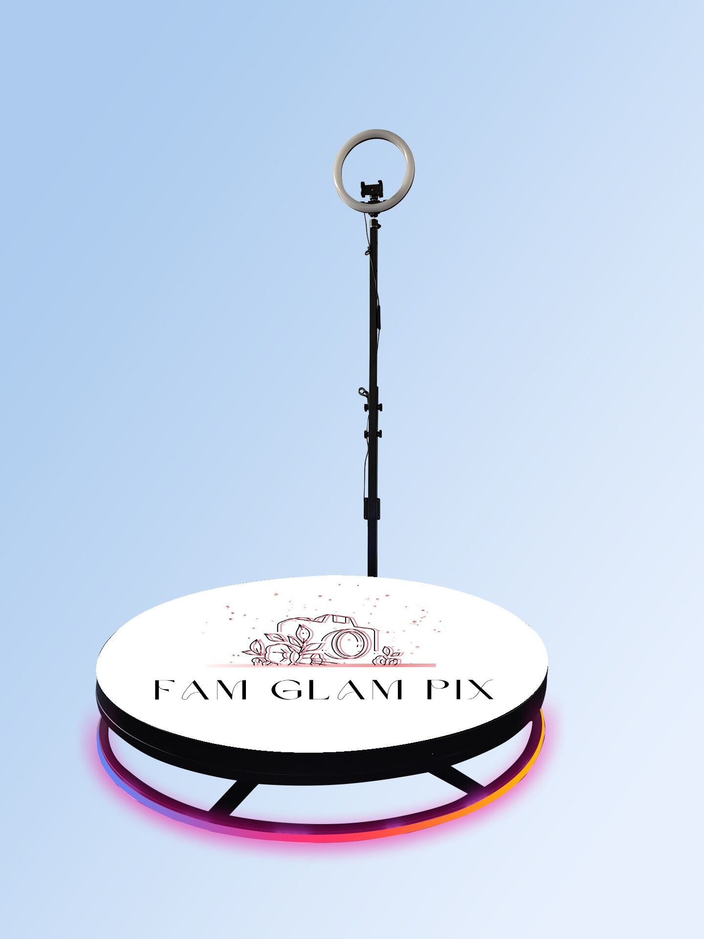 Remote Control 360 Photo Booth Machine For Halloween Parties