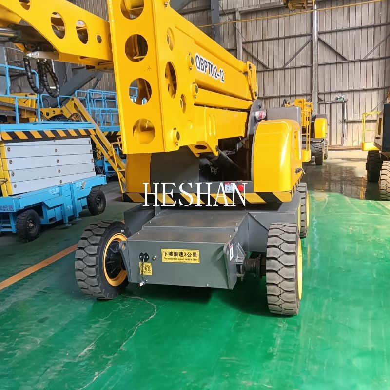 Industrial Articulated Boom Lift Hydraulic Cherry Picker Man Lift SGS Approved