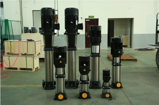 High Temperature 2HP Inline Vertical Pumps Industrial Multi Stage Centrifugal Pump