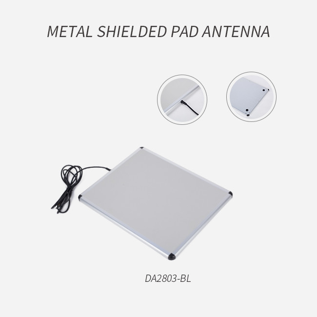 Anti Metal Pad RFID Reader Antenna For ICODE SLIX Tag Read And Write