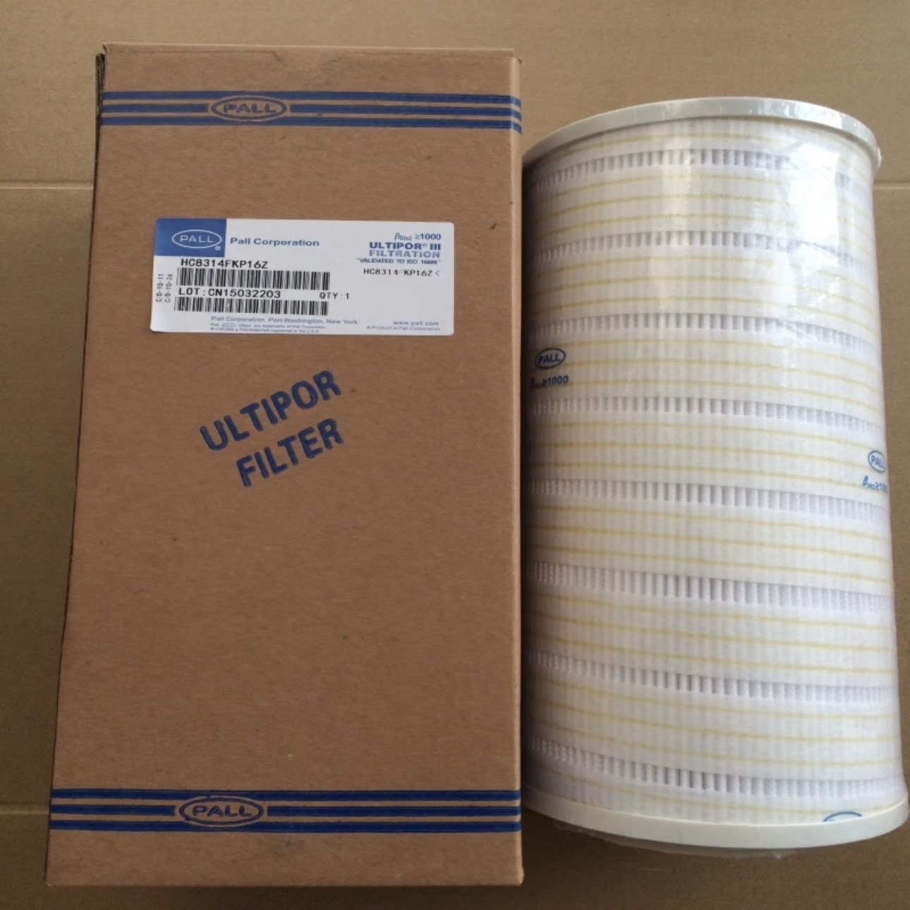 HC8300EON16Z PALL Filter Cartridges Lubrication Filter 1μm~100μm
