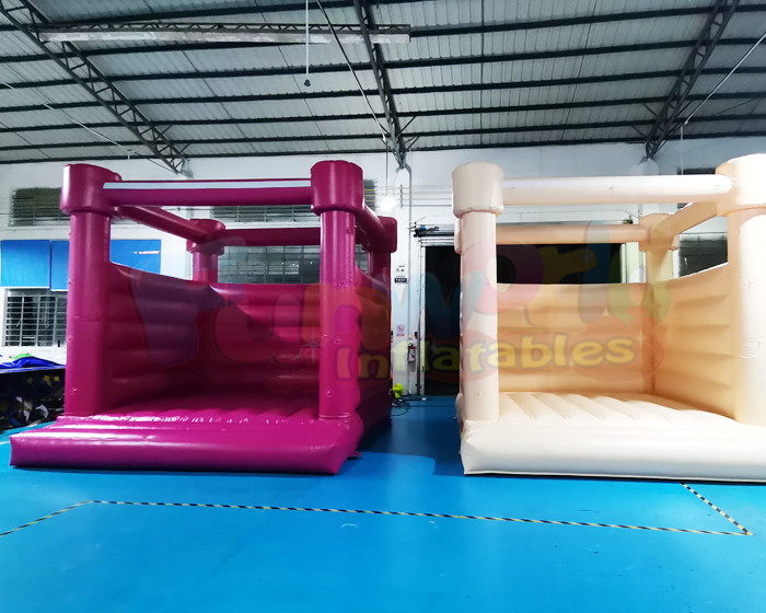 Quadruple Stitching Commercial Inflatable Bouncer Wedding Bounce House