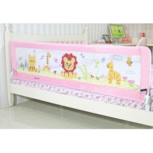 Aluminum 150cm portable Baby Bed Rails For Bunk Beds With Woven Net