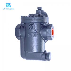  2.4MPa Corrugated Machine Spare Parts Stainless Steel Inverted Bucket Steam Trap Air Valve Manufactures