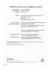 Dongguan City Rainmin Electronics & Tech. Co., Ltd. Certifications