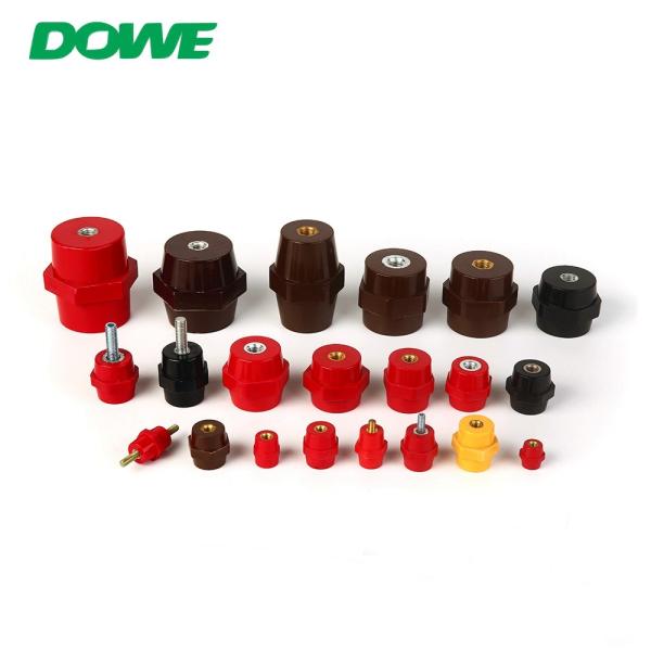 DOWE Busbar Standoff Insulator With Screw SEP4546 Hexagonal Glassfibre Low
