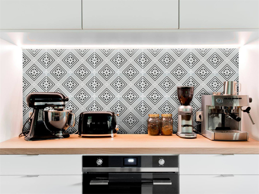 Antibacterial Ceramic Rustic Tiles For Balcony And Wall 200x200mm W.A 6% Floor Tiles For Kitchen