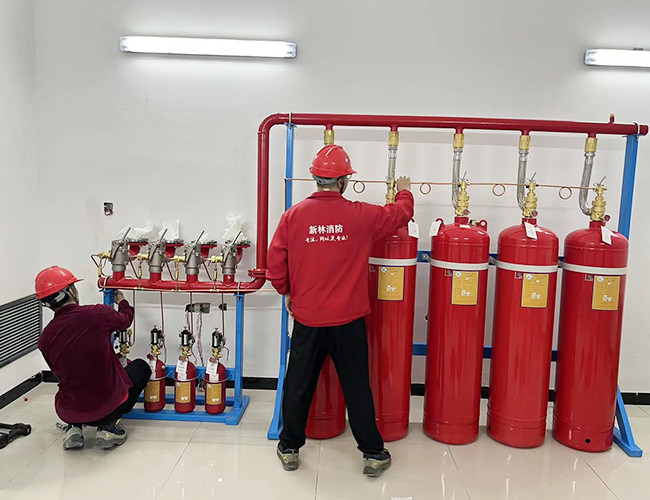 Fm 200 Fire Extinguishing System Fixed Temperature Hanging Fm 200 Cylinder