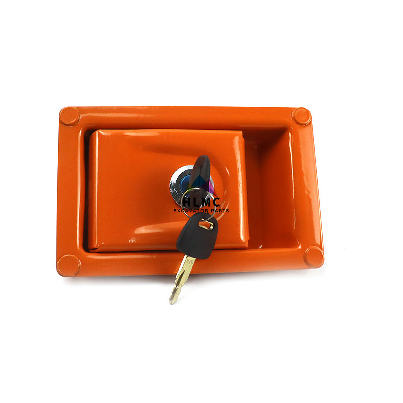 Excavator Parts Side Door Lock Cover Hydraulic Pump Door Lock Zax Hitachi Direct Injection Engine Side Cover Lock