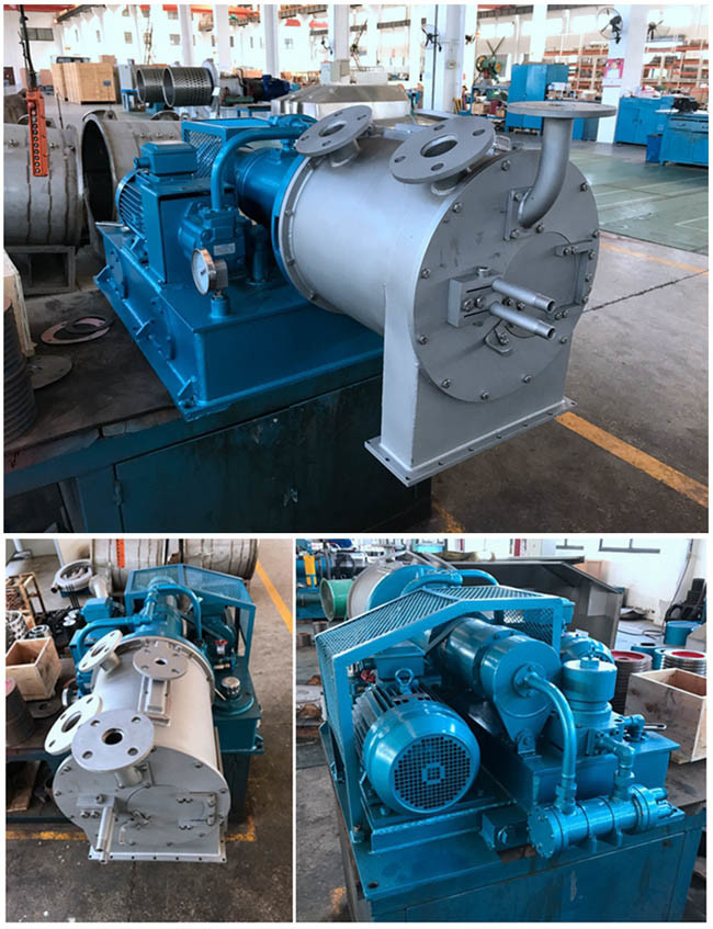 Two Stage Pusher Chemical Centrifuge Machine for Mineral Salt