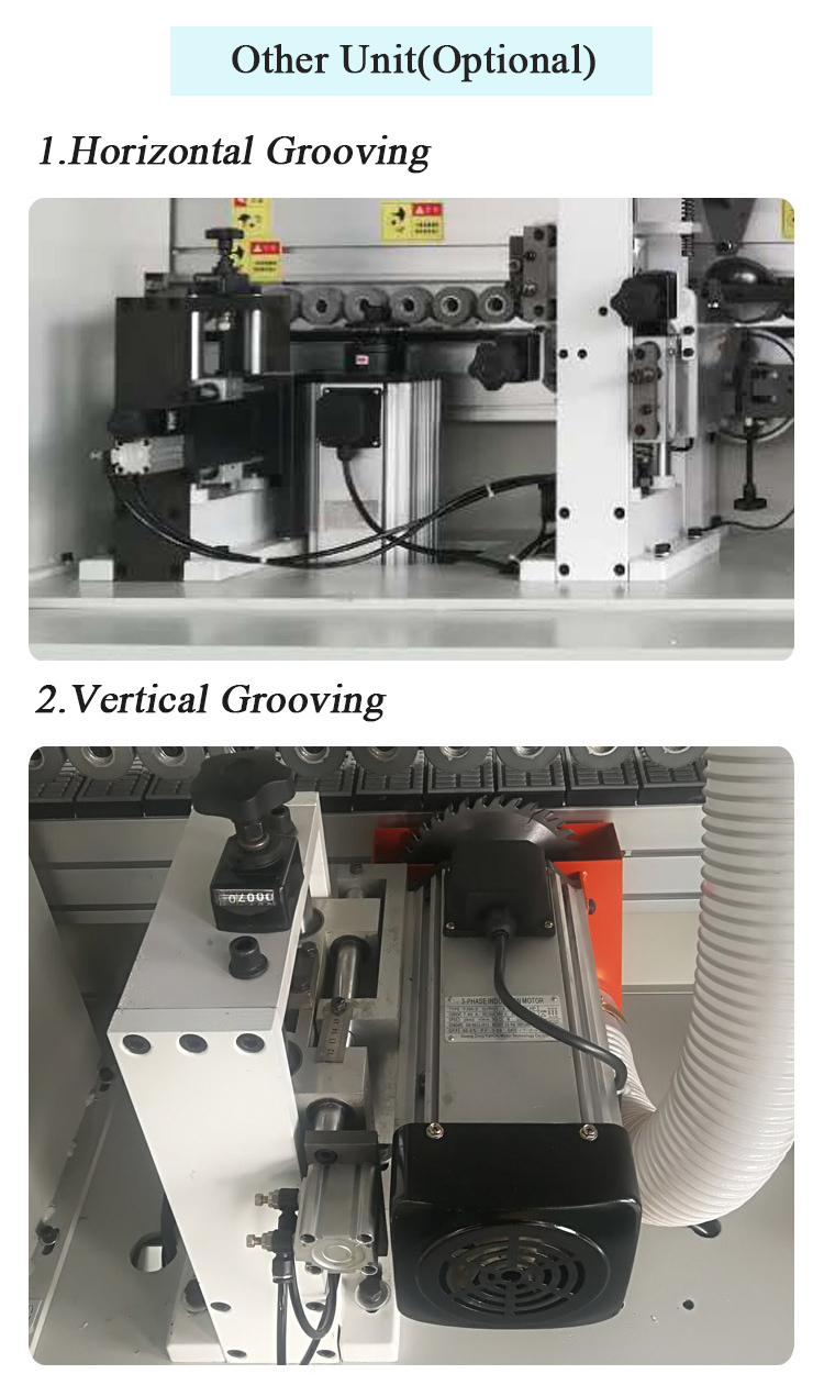Automatic Edge Banding Machine for Manufacturing Plants Featuring Motor Bearing Engine