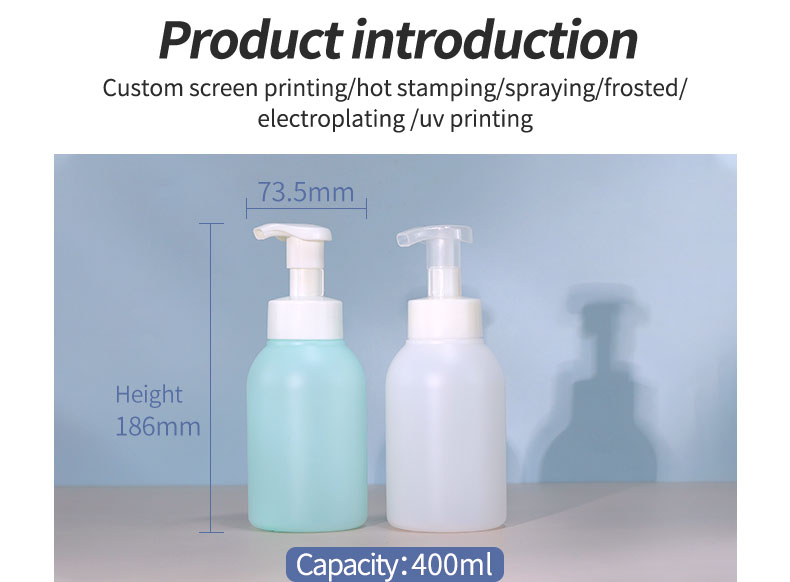 30ml Plastic Cosmetic Bottles Empty Essential Oil Bottle Luxury With Bamboo Cap And PE Collar Box
