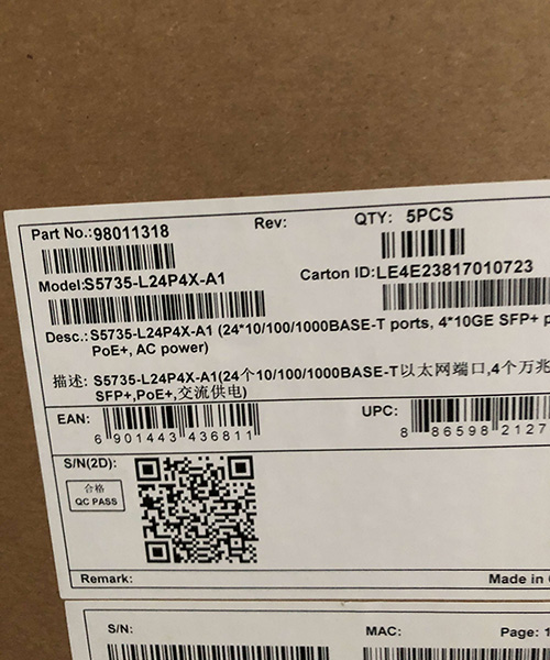 48Gbps Network Switch S5735S-L24P4S-A2 for Full-Duplex Half-Duplex Communication