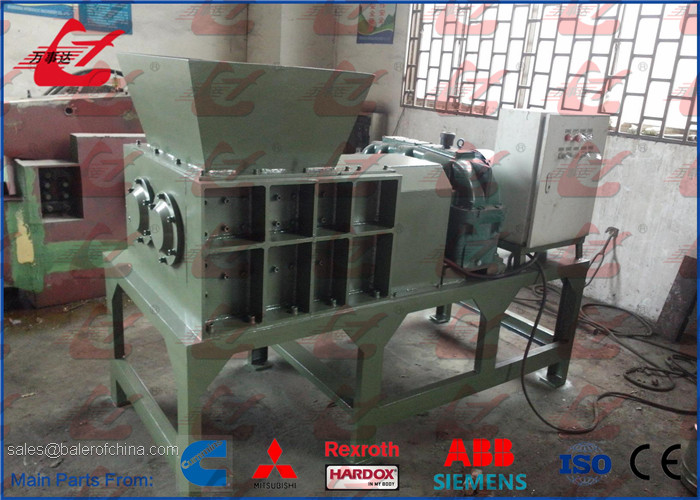 Heavy Duty Scrap Metal Shredders For Scrap Drum Cans Light Scrap Metal Aluminum