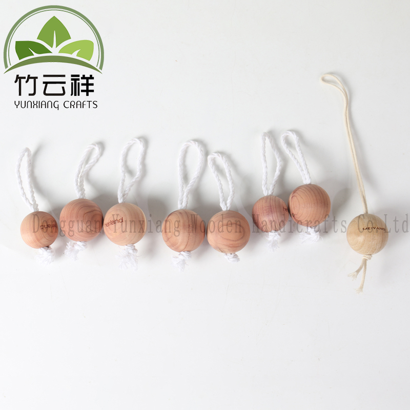 Natural Wooden Bead Christmas Household Decoration