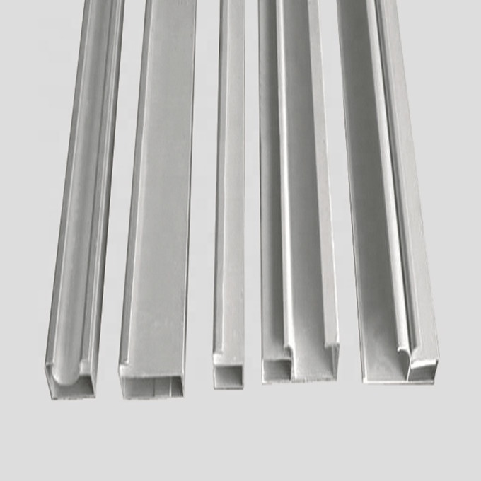 Heat Insulation Window Aluminum Profile Durable Easy To Clean And Maintain