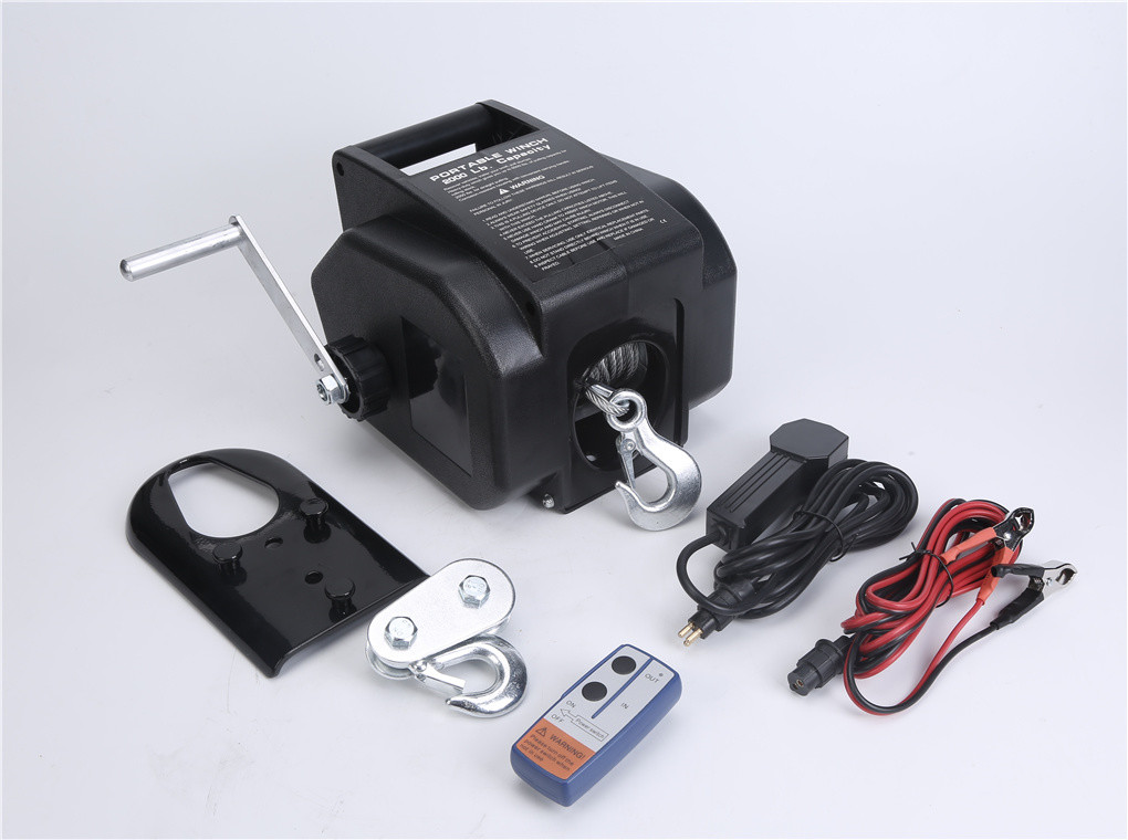 Reversible Freewheel Operations Electric 2000lb Atv Boat Winch