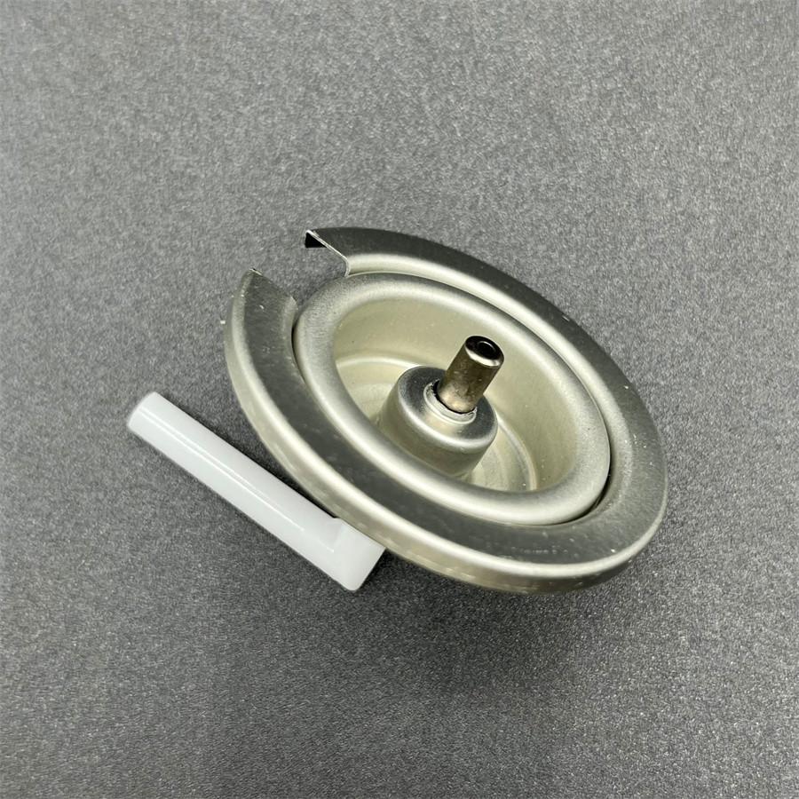Compact Cartridge Gas Valve for Camping Stoves - Aluminum, Lightweight, Easy to Use