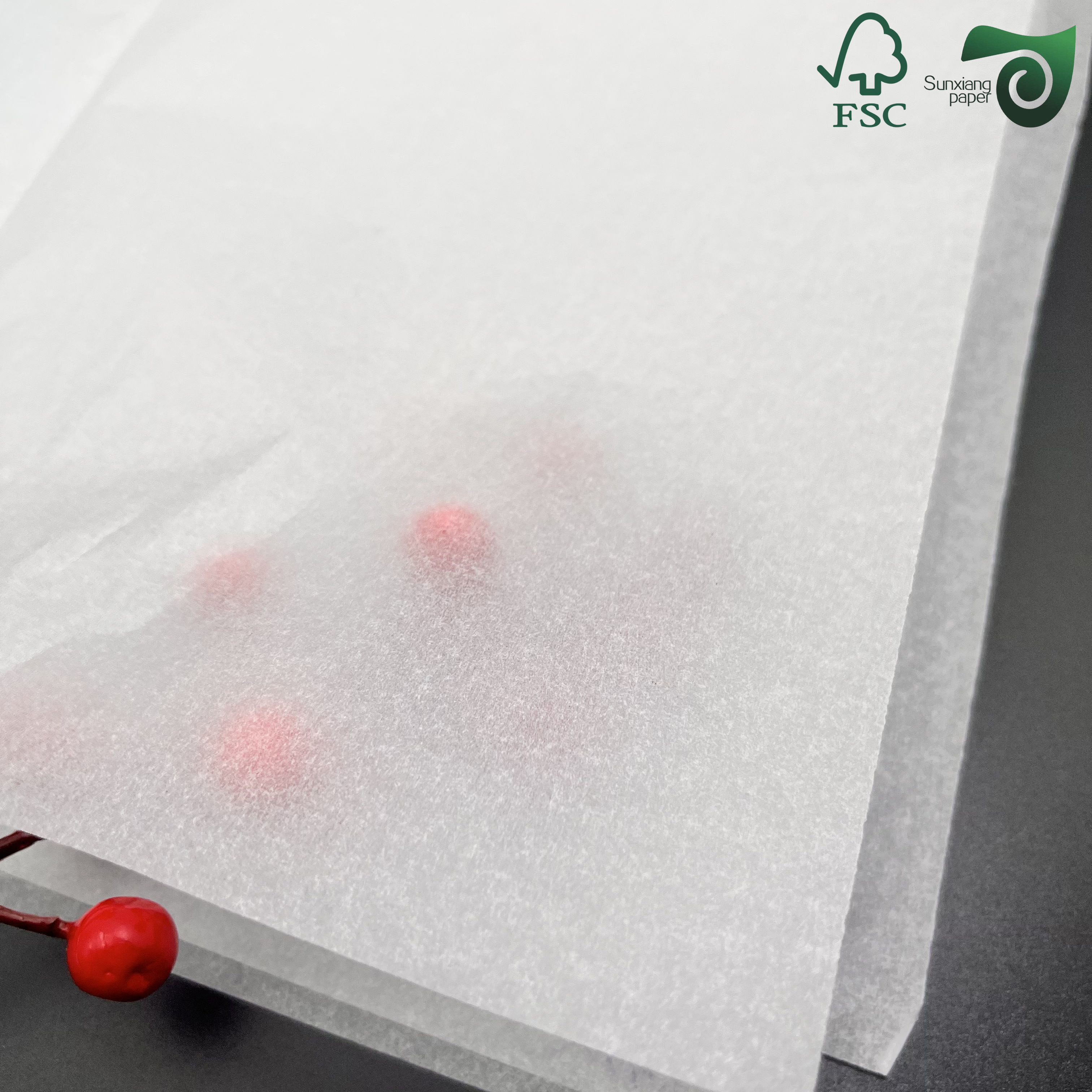 FSC Recyclable High Printability White Packaging Paper For Drink Straws Forks