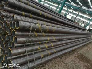  MS ERW Welded Carbon Steel Pipe Black ASTM A53 / BS 1387 Carbon 16mm Manufactures