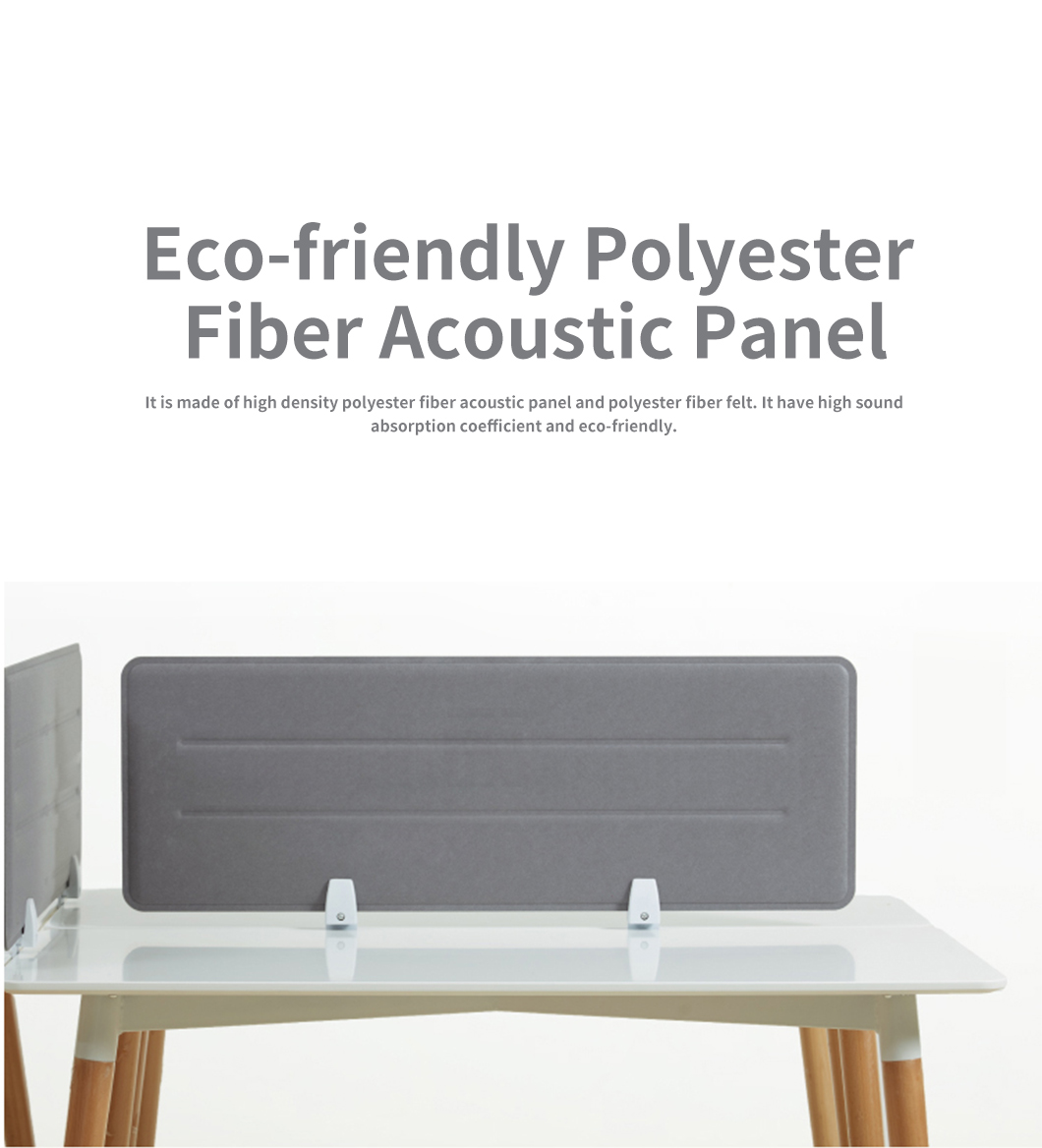 Polyester Fiber Felt Desk Dividers 20mm Thickness With Modern Design
