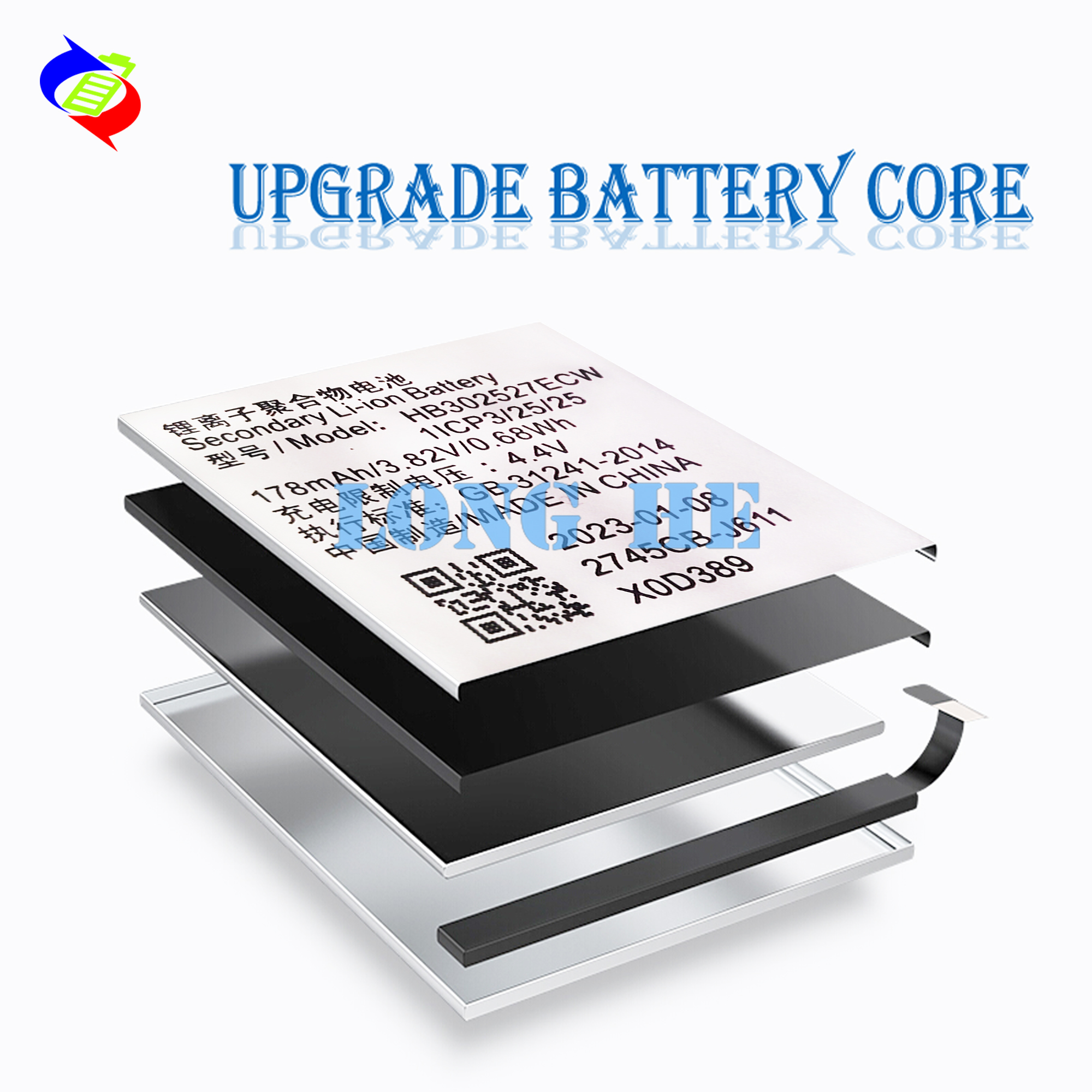 178mAh 0cycle Watch Battery HB302527ECW for Huawei Honor Watch Magic GT 42mm Original Replacement