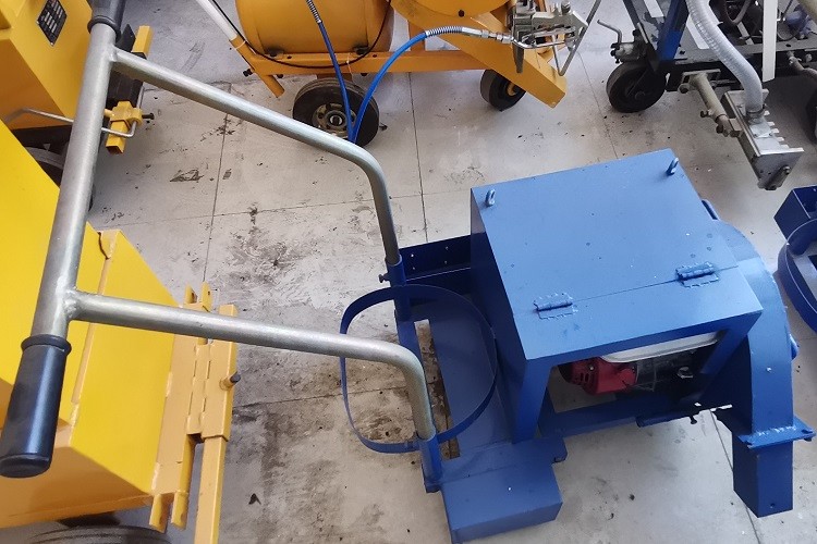 AC220V Road Marking Auxiliary Machine Road Air Blower Blowing Machine 400r/Min